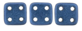 Quadra Tile zcechmates 79031MJT  Metallic Suede Blue.