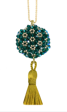 Collier  Bilimbi - Emerald AB-Or