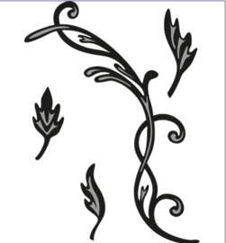 CR1244  Craftable Tiny´s swirls & leaves 2