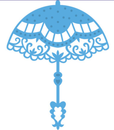 LRO263  Vintage parasol