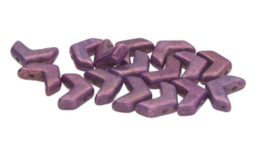 Chevron Beads- purple Vega