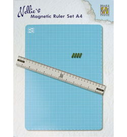 Magnetic Ruler set incl lineaal - MAGM001