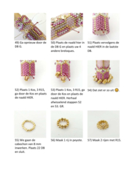 Patroon Etui: Dora [Naalden Koker]®ParPuca®Beads