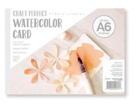 Watercolour cards A6 craft perfect van Tonic Studio's