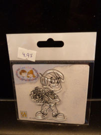 clear stamp Flower for me - Lila003