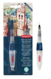 Derwnt Push Button Waterbrush Medium