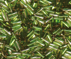 Bugle2- 3941 Silverlined Bright Clear Olive