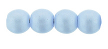 Round Beads 3mm- Pastel Blue