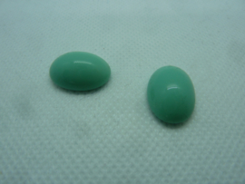 Cabochon  ovaal - Turquoise