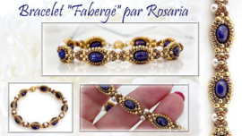 Bracelet "Faberge" Par rosaria