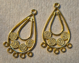 Drop Hanger 24K gold plated
