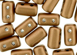 Rulla Beads Mat Metallic Bronze Copper - K01780