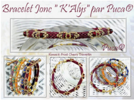 Pakket K'Alys  ®ParPuca® Beads  Armband [kleur zie omschrijving]