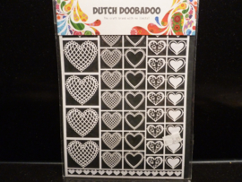 Dutch paper art -  Hearts