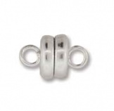 Magnetic Clasp  Silver Plate-7mm sp