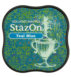 Stazon midi- Teal Blue