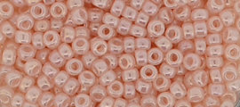 Miyuki 11-205 Pearl Rose  2,2mm  [ meer zalm kleurig]