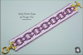 Pakketjes Armband Carolyn Cave - Kleur roze