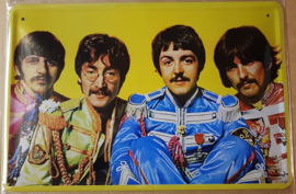 Metaalplaat The Beatles
