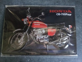 Metaalplaat Honda CB-750Four