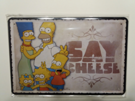 Metaalplaat The Simpsons