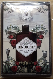 Metaalplaat Hendrick's Gin