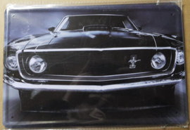 Metaalplaat Ford Mustang