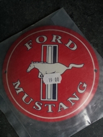 Logo/merk plaatje Ford Mustang