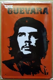 Metaalplaat Che Guevara