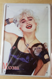 Metaalplaat Madonna