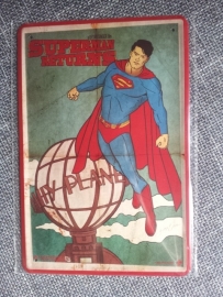 Metaalplaat Superman