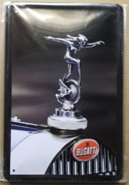 Metaalplaat Bugatti
