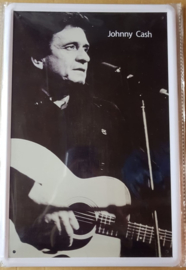 Metaalplaat Johnny Cash