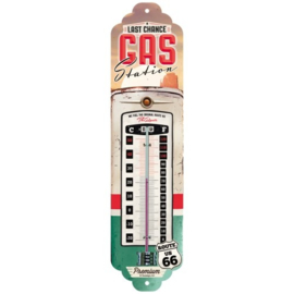 Thermometer Gas Station