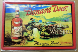 Metaalplaat Whiskey Donard Dew
