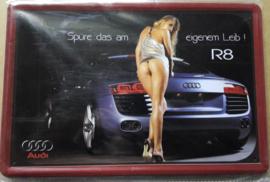 Metaalplaat Audi R8