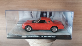 Schaalmodel Ford Thunderbird James Bond collectie 1/43