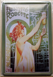 Metaalplaat Absinthe Robette