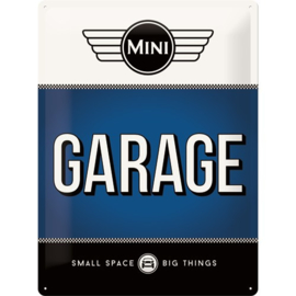 Metaalplaat Mini Garage