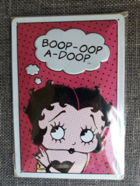 Metaalplaat Betty Boop