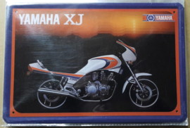 Metaalplaat Yamaha XJ