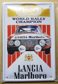 Metaalplaat Lancia Marlboro