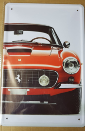 Metaalplaat Ferrari