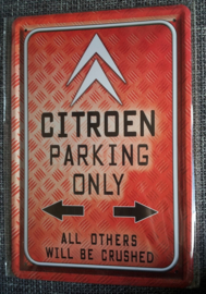 Citroën Parking Only