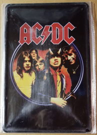 Metaalplaat AC/DC