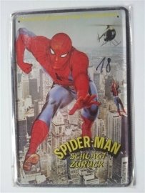Metaalplaat Spider-Man