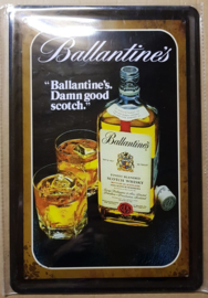 Metaalplaat Whiskey Ballantine's
