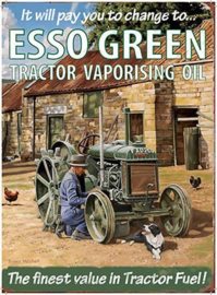 Esso Green Tractor Oil