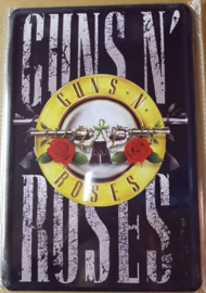 Metaalplaat Guns 'N Roses