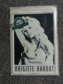 Metalen postkaart Brigitte Bardot